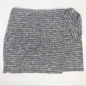Loft Plus Wrap Mini Skirt